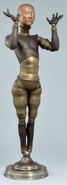 Metal statue "flexible"