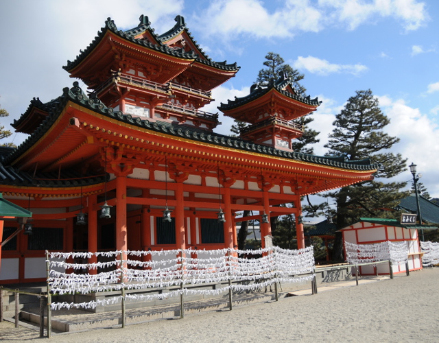 Heian Shrine Blue Dragon Tower