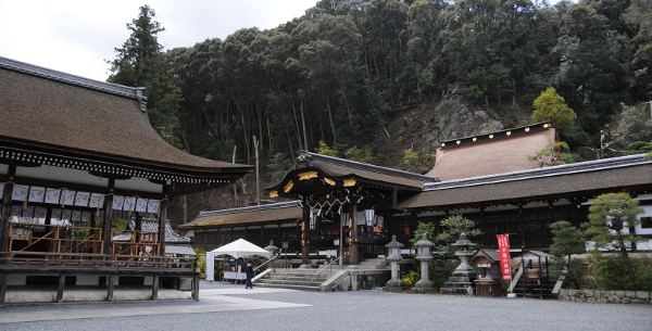 Haiden Prayer Hall at Matsunoo Taisha