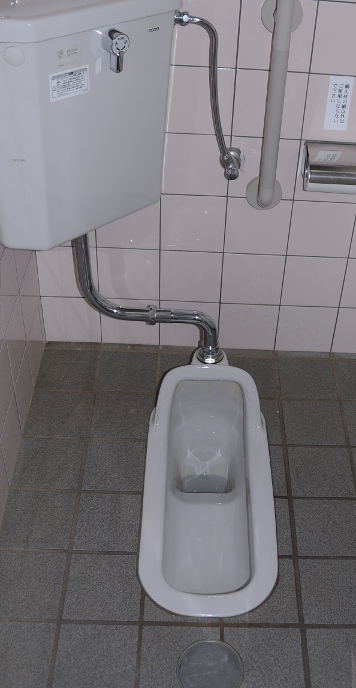 squat toilet in Japan