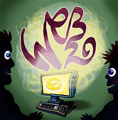 cartoon "generation web 2.0" by Peter Welleman