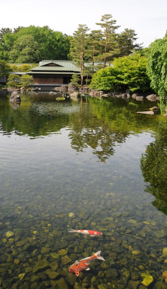 Kyoto State Guest House garden