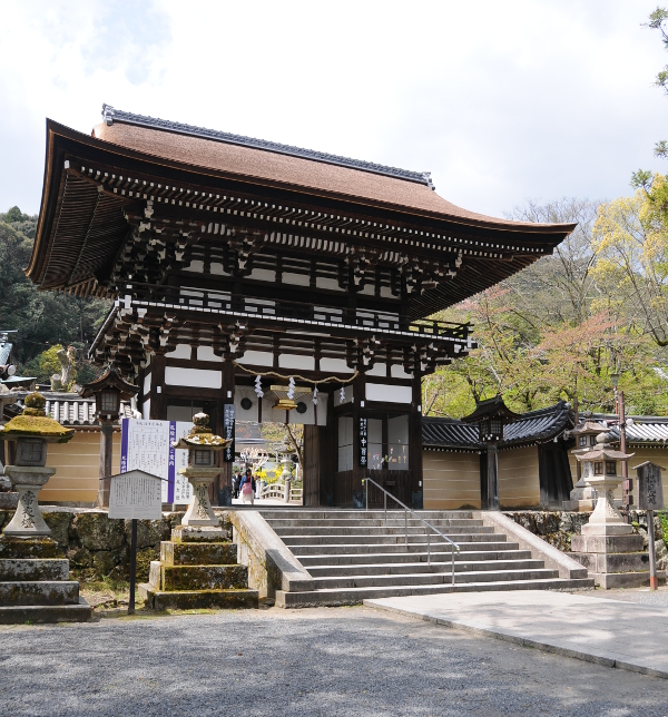 Romon Gate of Matsunoo Taisha in Kyoto