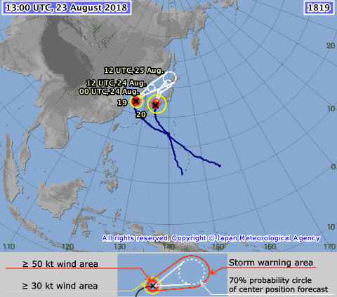 Typhoons 19 and 20, 2018