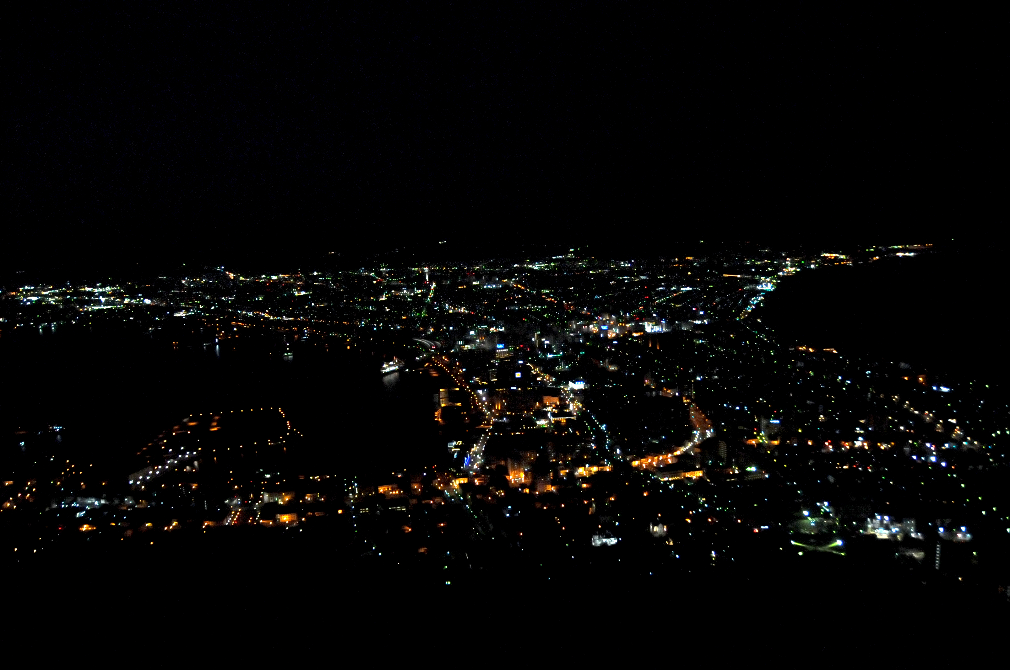 Night View over Hakodate
